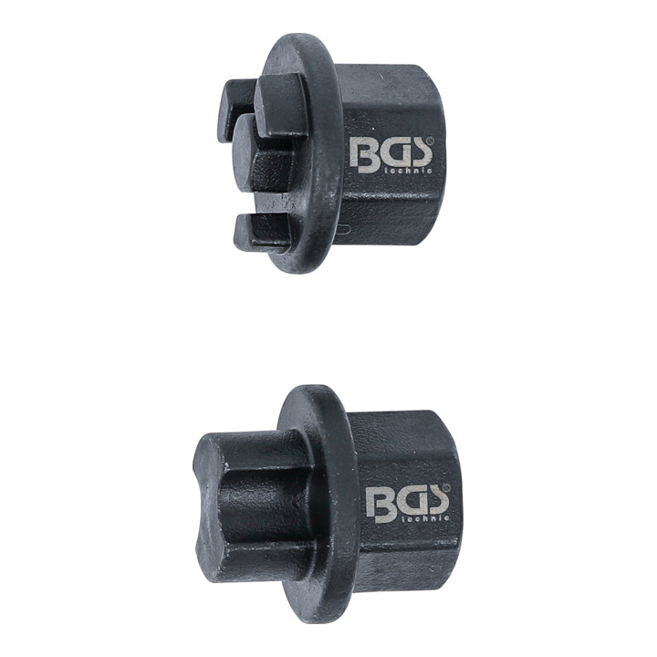 BGS Jeu de clés pour bouchons de vidange d’huile pour DAF, MAN, Volvo, Scania, Neoplan 2 pièces