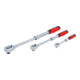 BGS Jeu de cliquets extensible 6,3 mm (1/4") - 10 mm (3/8") - 12,5 mm (1/2") 3 pièces