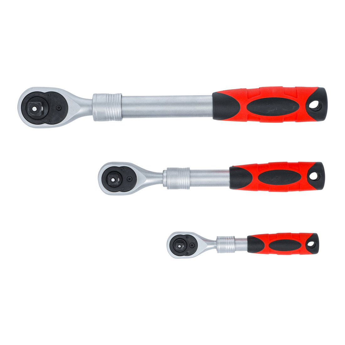 BGS Jeu de cliquets extensible 6,3 mm (1/4") - 10 mm (3/8") - 12,5 mm (1/2") 3 pièces
