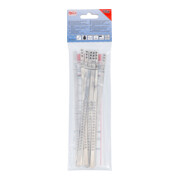 BGS Jeu de colliers de soufflet d'essieu, acier inoxydable, 7 mm, 20 - 50 mm, 10 pièces-4