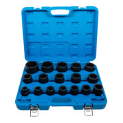 BGS Jeu de douilles à choc 20 mm (3/4") 19 - 55 mm 17 pièces