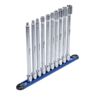 BGS Jeu de douilles, profil E XXL 10 mm (3/8") E6 - E20 10 pièces
