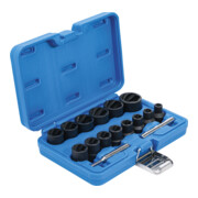 BGS Jeu de douilles spéciales / extracteur de vis Entraînement carré intérieur 12,5 mm SW 8 - 27 mm 16 pcs.-4