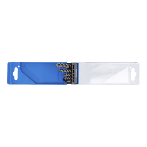 BGS Jeu de forets hélicoïdaux, HSS, 4 - 10 mm, 5 pièces
