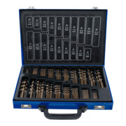 BGS Jeu de forets HSS alliage au cobalt 5 % 1 - 10 mm170 pièces