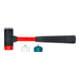 BGS Jeu de marteaux à tête interchangeable, manche en fibre de verre, Ø 38 mm