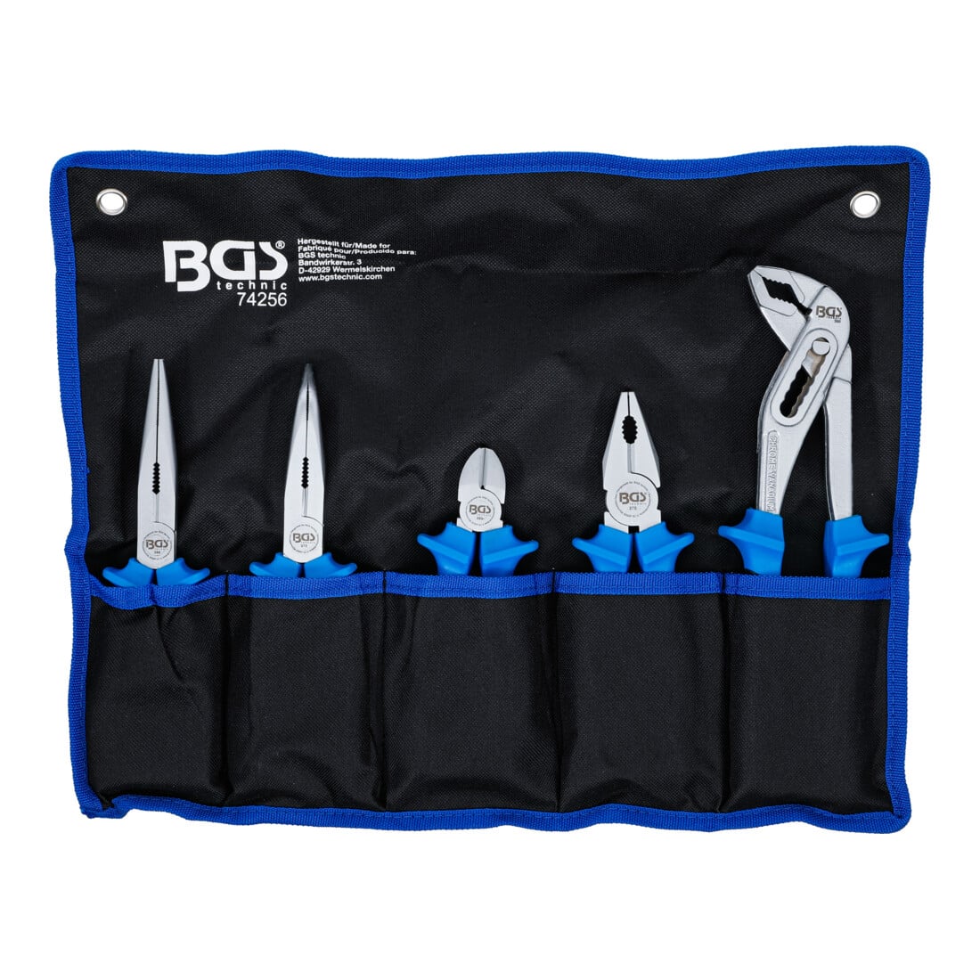 BGS Jeu de pinces, 5 pièces