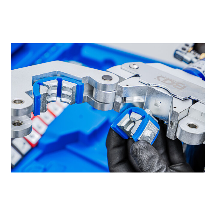 BGS Jeu de pinces à sertir hydraulique pour raccords à sertir sur conduites flexibles