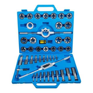 BGS Jeu de taraudage pouces 1/4«  - 1 » 45 pcs.