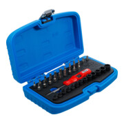 BGS Jeu de tournevis à percussion, embout carré extérieur 6,3 mm (1/4"), 36 pièces-5