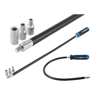 BGS Jeu de tournevis de colliers de serrage ensemble| 6,3 mm (1/4") 500 mm