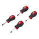 BGS Jeu de tournevis pour carburateur, fente / cruciforme PZ, longueur de lame 40 mm, 4 pièces-1