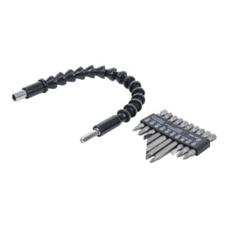 BGS J’eu d’embouts à axe flexible 6,3 mm (1/4") 11 pièces