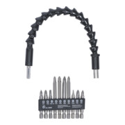 BGS J’eu d’embouts à axe flexible 6,3 mm (1/4") 11 pièces-4