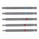 BGS Jeu d’embouts, entraînement hexagonal extérieur 6,3 mm (1/4"), hexagone intérieur, profil T (pour TX), longueur 110 mm, 5 pièces-4