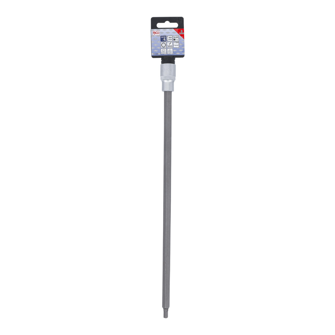 BGS Jeu d’embouts, longueur 350 mm, entraînement carré intérieur 12,5 mm (1/2"), hexagone intérieur 6 mm, pour VAG