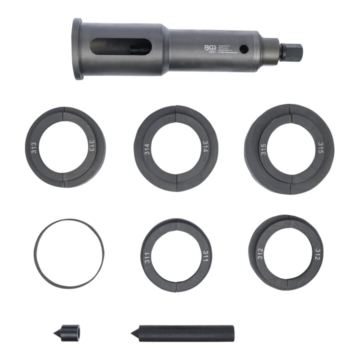 BGS Jeu d’extracteurs de roulements de transmission pour camions