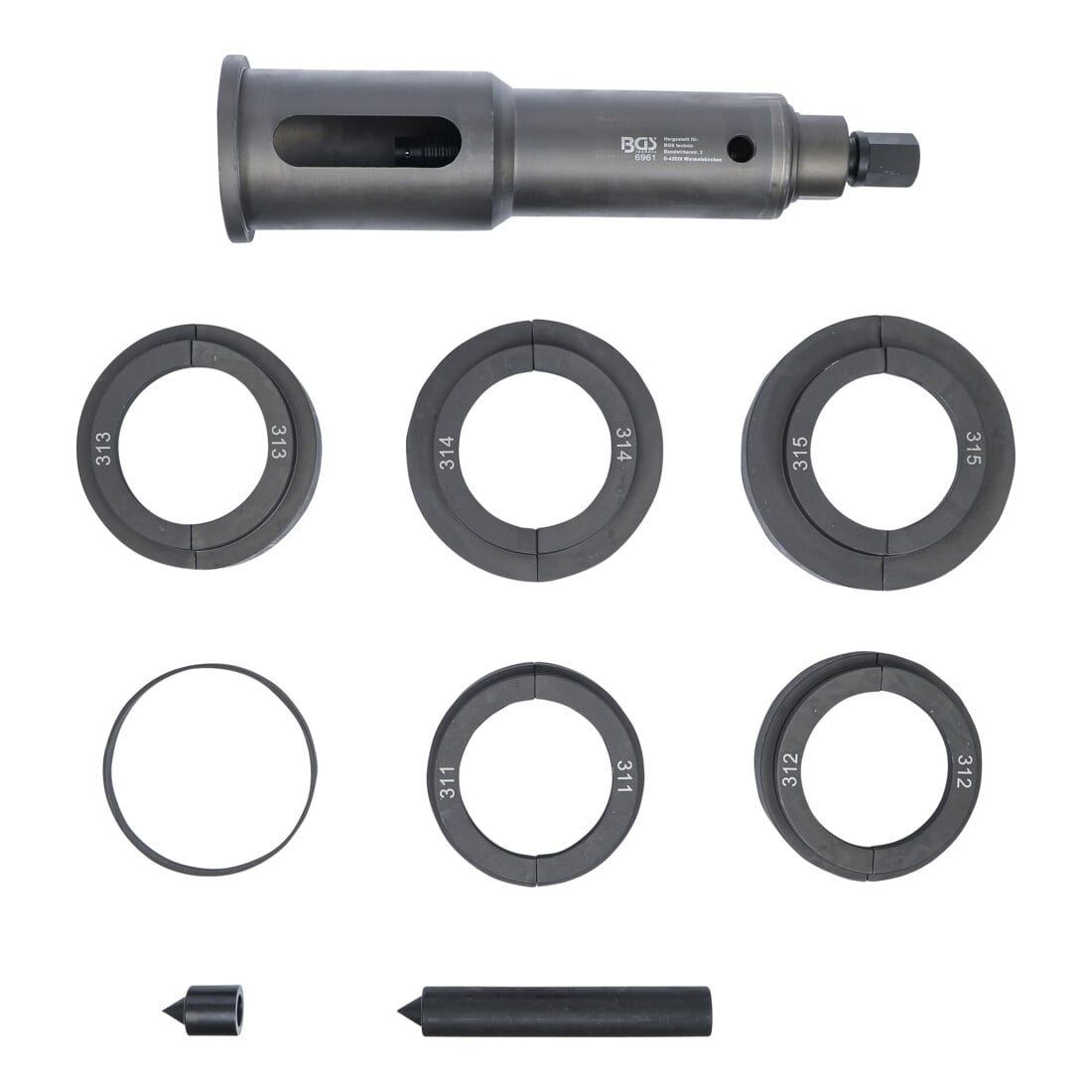 BGS Jeu d’extracteurs de roulements de transmission pour camions