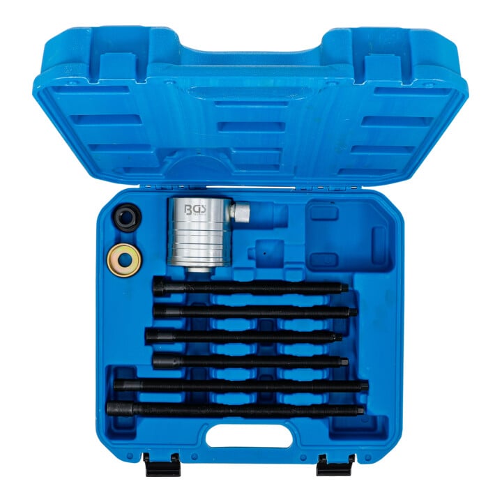 BGS Jeu d'outils pour vérins hydrauliques avec broches de traction pour extracteur d'injecteur diesel 17 t