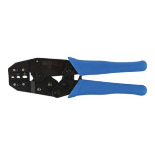 BGS Kabelschuhzange mit Ratschenfunktion für isolierte Kabelverbinder 0,5 - 6 mm²