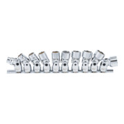 BGS Kardangelenk-Einsatz-Satz Sechskant Antrieb Innenvierkant 10 mm (3/8") SW 10 - 19 mm 10-tlg.