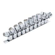 BGS Kardangelenk-Einsatz-Satz Sechskant Antrieb Innenvierkant 10 mm (3/8") SW 10 - 19 mm 10-tlg.-3