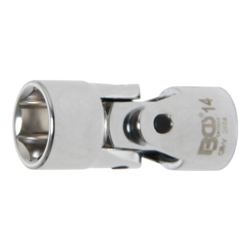 BGS Kardangelenk-Einsatz Sechskant 2454, Antrieb Innenvierkant 10 mm (3/8"), SW 14 mm