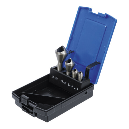 BGS Kegelsenker-Satz mit Querloch, 4-tlg.