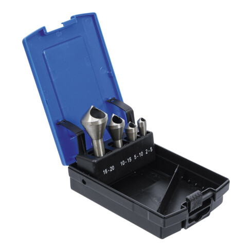 BGS Kegelsenker-Satz mit Querloch, 4-tlg.