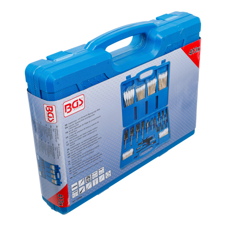 BGS Kit de nettoyage de siège et compartiment d’injecteur