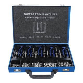 BGS Kit de réparation de filetage M5 - M12 130 pces.