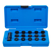 BGS Kit di riparazione per filettatura candelette M14x1,25mm ,16pz.