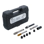 BGS Kit di riparazione per filettatura scarico olio, per coppe olio in alluminio, M12 x 1,75 mm