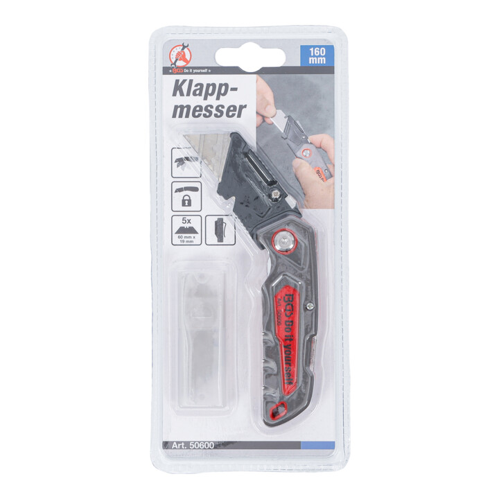 BGS Klapmes | 160 mm