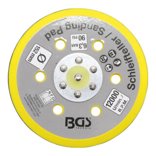 BGS Klett-Teller für Art. 3290, 8688 8688-23, Ø 152 mm