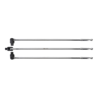 BGS knikgestuurde handgreep uitgang buitenvierkant 25 mm (1") 1000 mm