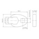 BGS kraaienpootsleutel aandrijving vierkantaandrijving 12,5 mm (1/2") SW 22 mm-3