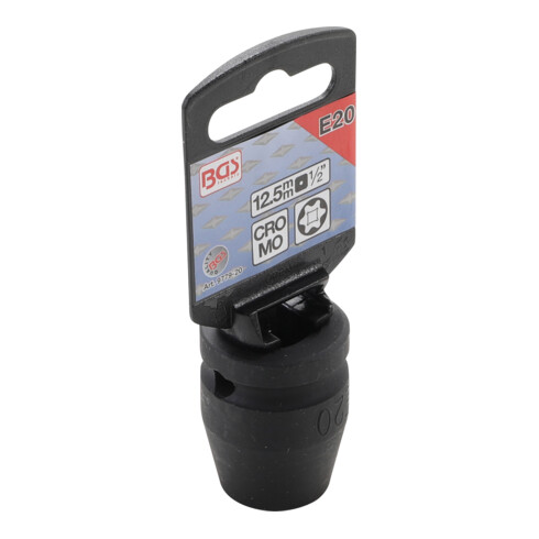 BGS Kracht dopsleutel E-profiel | 12,5 mm (1/2") | E20