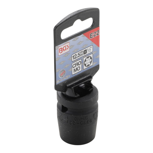 BGS Kracht dopsleutel E-profiel | 12,5 mm (1/2") | E22