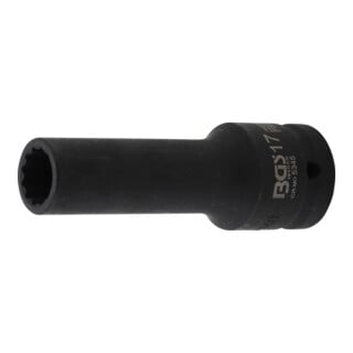 BGS Kracht dopsleutel twaalfkant, diep | 20 mm (3/4") | 17 mm