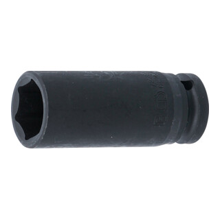 BGS Kracht dopsleutel zeskant, diep | 12,5 mm (1/2") | 22 mm