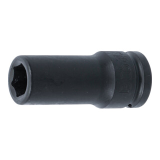 BGS Kracht dopsleutel zeskant, diep | 20 mm (3/4") | 19 mm