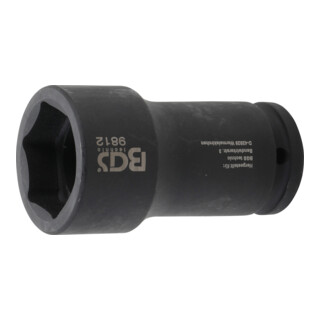 BGS Kracht dopsleutel zeskant, diep | 20 mm (3/4") | 38 mm