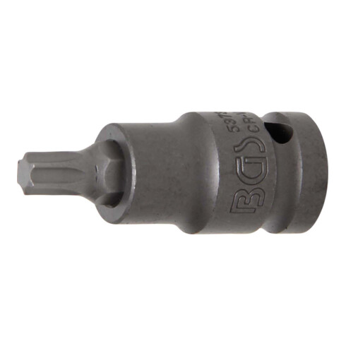 BGS Kracht dopsleutelbit | 12,5 mm (1/2") | T-profiel (voor Torx) T45