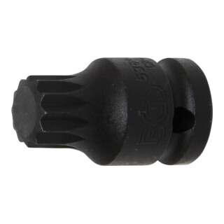 BGS Kracht dopsleutelbit | 12,5 mm (1/2") | veeltand (voor XZN) M18