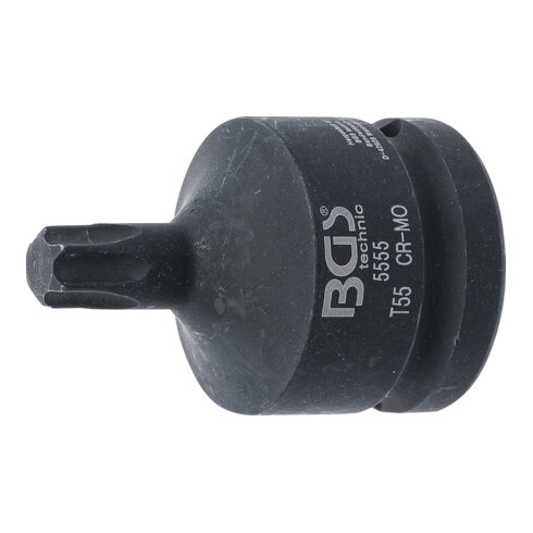 BGS Kracht dopsleutelbit | 20 mm (3/4") | T-profiel (voor Torx) T55