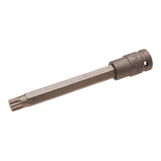 BGS Kracht dopsleutelbit | lengte 140 mm | 12,5 mm (1/2") | veeltand (voor XZN) M12