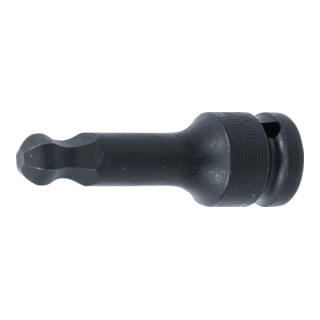 BGS Kracht dopsleutelbit | lengte 75 mm | 12,5 mm (1/2") | inbus met kogelkop 12 mm