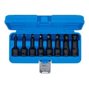 BGS Kracht dopsleutelbitset | 12,5 mm (1/2") | inbus met kogelkop 6 - 19 mm | 8-dlg.-2