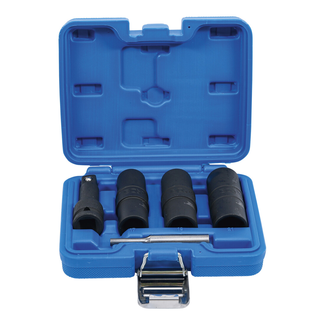 BGS kracht speciale dopsleutel omkeerbare set zeskant & schroevendraaier 17 - 19 - 21 mm 12,5 mm (1/2 inch) 3 delig